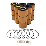 Congparts 6PCS P551005 Oil/Lube Filter LF17511 for Freightliner Trucks Buses 114SD 122SD 2012-2020