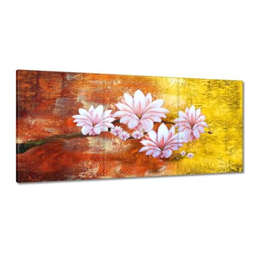 Peinture imprimée sur toile de magnolia 210 x 100 cm tableau H1700Z