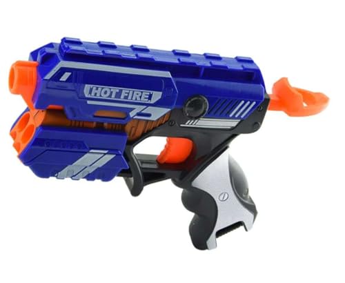 Image of Kidoyz Blaze Storm Foam Blaster Gun Toy, Toy Gun Dart Guns and Long Range Shooting Gun, (10 Foam Bullets and 10 Suction (Multicolored) Dart Bullets