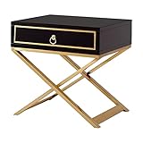 Cette table d'appoint peut facilement épouser le côté du canapé ou de la chaise, ou vous pouvez la glisser sous le lit pour une utilisation facile.