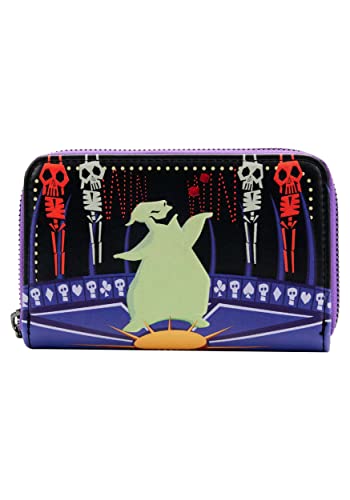 Loungefly Nightmare Before Christmas Oogie Boogie Glow Zip Around Wallet