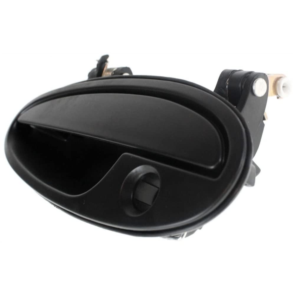 Amazon.com: MKEISXUR Door Handle Exterior Front Left Smooth Black 