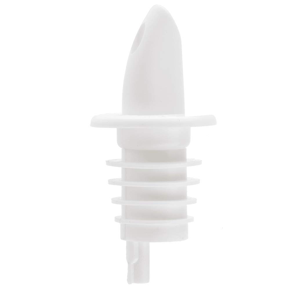Tablecraft 35W White Free Flow Liquor Pourer 12 / CS