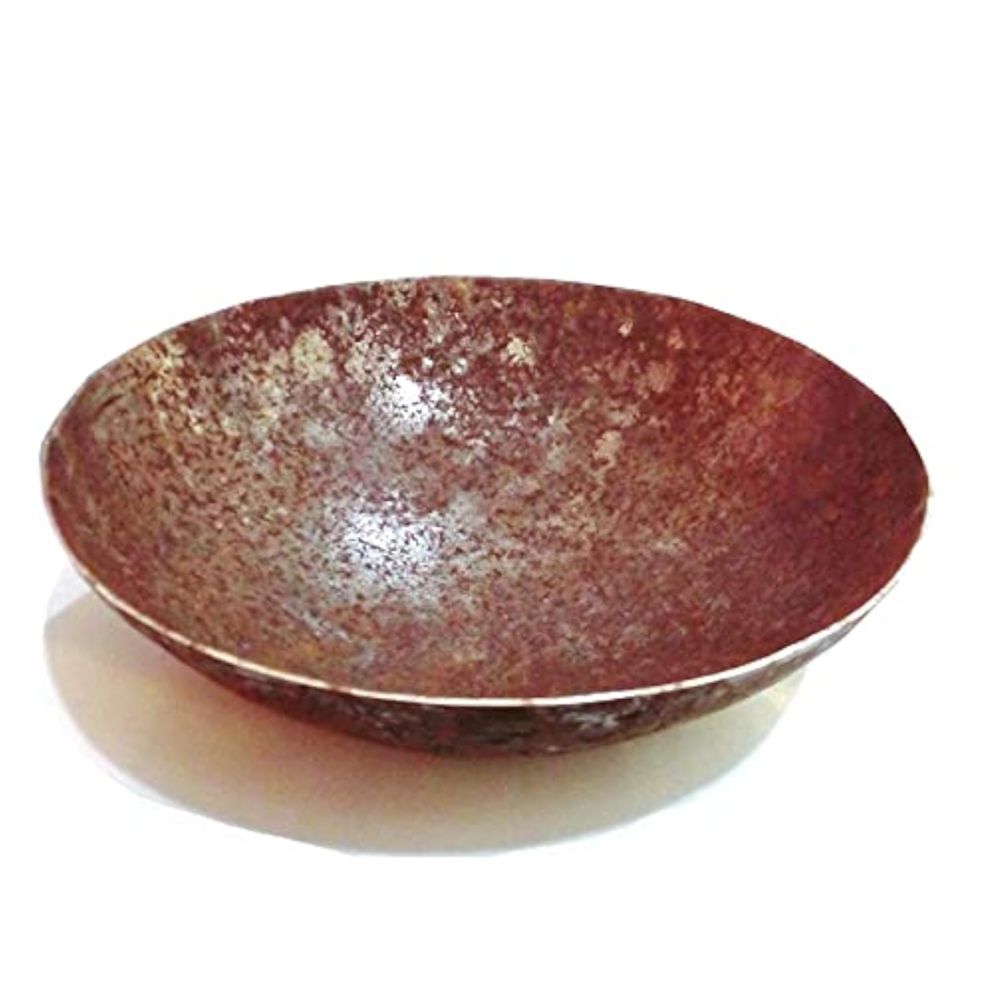 Medium Pure Iron Unpolished Rusted Bowl for Henna Mehendi Paste