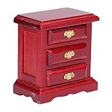 Modèle d'armoire en bois - convient pour une mini maison, superbe décoration pour votre mini maison, création de scènes de vie colorées, artisanat d'armoire de mini maison