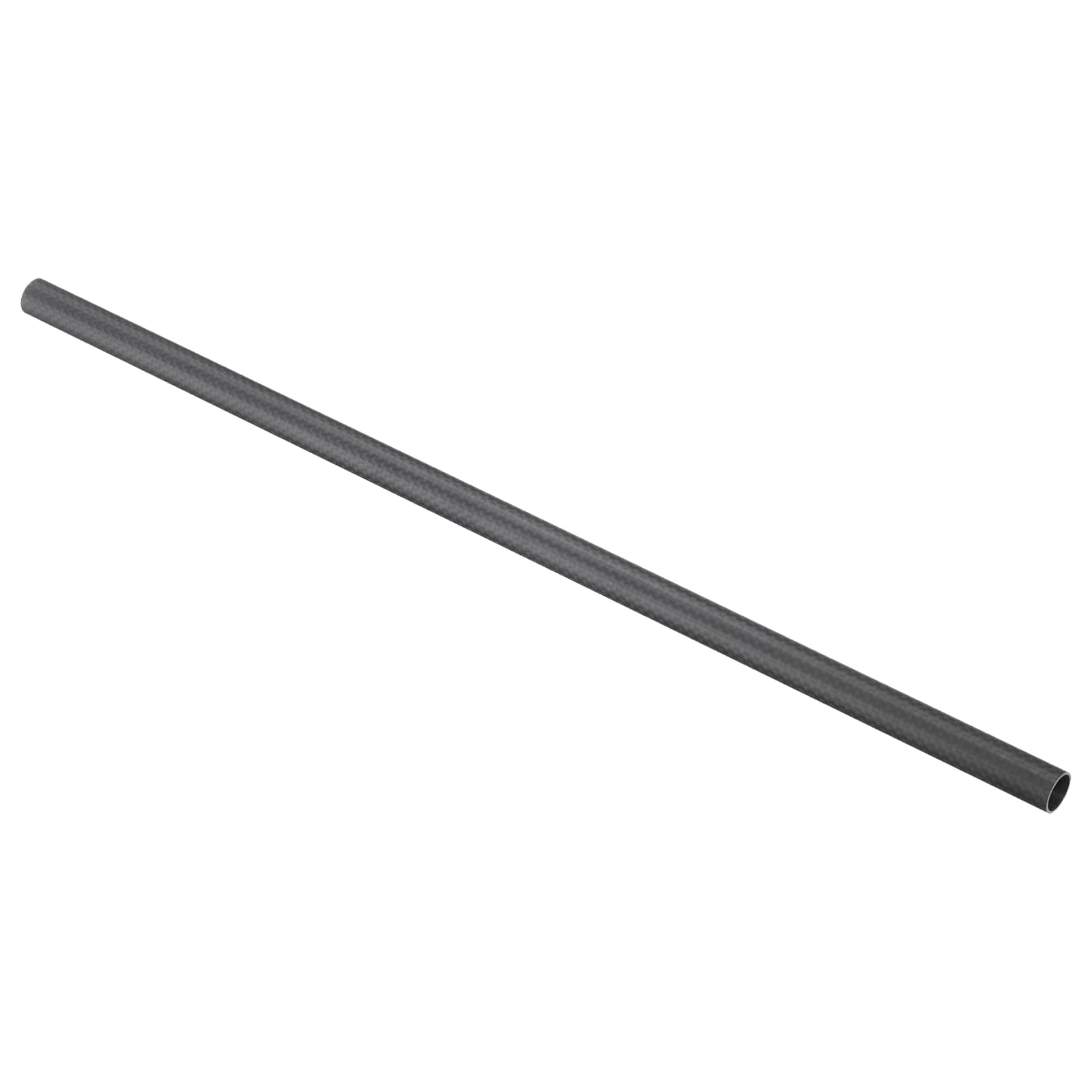 QUARKZMAN 1Pcs Tube En Fibre De Carbone 12 X 14 X 420Mm Surface Mate Rod 3K Enroulé Naturel Carbone Tubage Rond Pour Avion Rc Multicoptère Quadcoptère