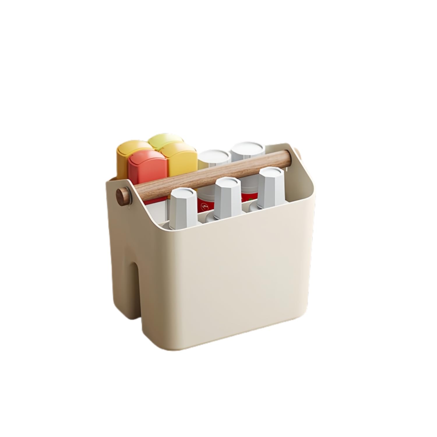 liyun Organizador De Escritorio con Compartimentos Organizador Escritorio Multifuncional De Gran Capacidad Ideal para Suministros de Oficina,ArtíCulos De PapeleríA Y Accesorios (Small)