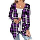 Polyvalente pour toutes les occasions : conçue pour être polyvalente, cette pièce complète facilement les vêtements pour femmes, les cardigans violets à pois pour femme ou les collections de pulls pour femme. Vous pouvez l'associer avec des jeans, des jupes ou des leggings pour un usage quotidien, les voyages ou les tenues de bureau. Dans le cadre des collections de pulls pour femmes tendance et cardigans pour femmes, c'est une couche incontournable pour toutes les saisons et un cardigan pour les femmes essentiels