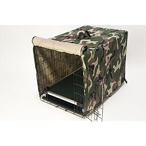 K9 Ballistics Tough Crate Cover - 30 Inch Dog Crate Cover Durable Pet Kennel Cover Universal Fit for Wire Dog Crate (Tan) K9 Ballistics Tough Crate Cover – 30 Inch Dog Crate Cover Durable Pet Kennel Cover Universal Fit for Wire Dog Crate (Tan)