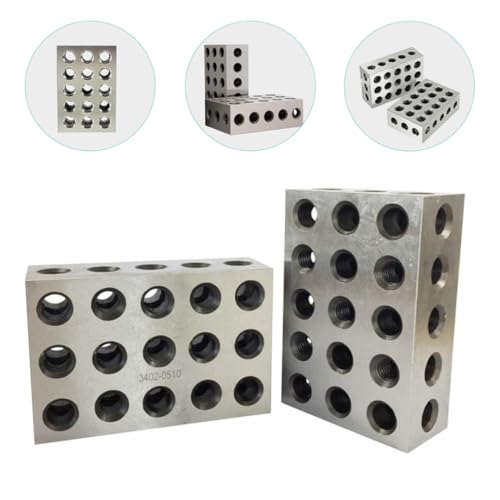 Blocs de fraiseuse acier 23 trous pour bridage sur table de machine