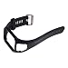 Micro Trader Silicone Watch Strap Black Wrist Band Straps Bracelet Replacement for TomTom Runner 2 Runner 3 Spark Spark 3 Sport GPS Watch