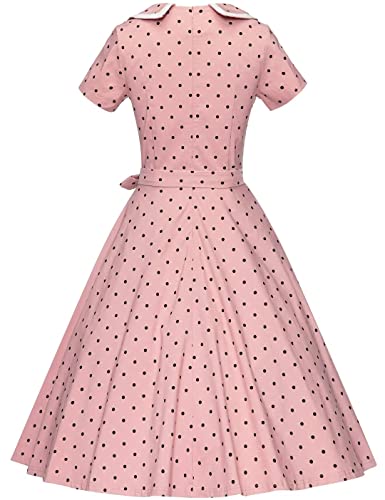 Image of GownTown Womens Dresses 1950s Vintage Swing Stretchy Dresses with Pockets