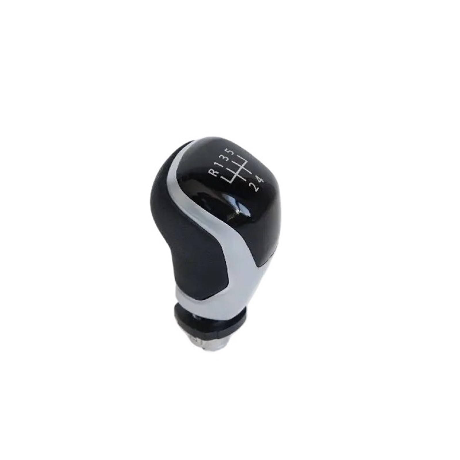 Grozzy Universal Shifter Handle 12mm 5 6 for Speed Car Shift Gear Knob Lever for A4 B6 B7 B8 A6 A3 for VW for Golf for Polo(5 Speed)