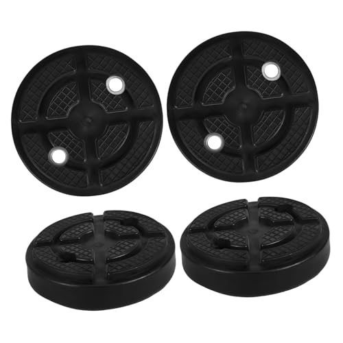 Beatifufu Practical Car Lift Pad 4pcs Lifting Protective Rubber Pads Easy to Use and Comfortable