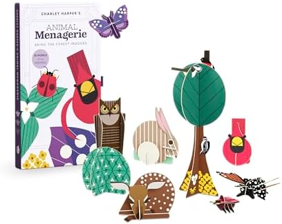 3D Animal Menagerie Puzzle, Charley Harper Art image 5