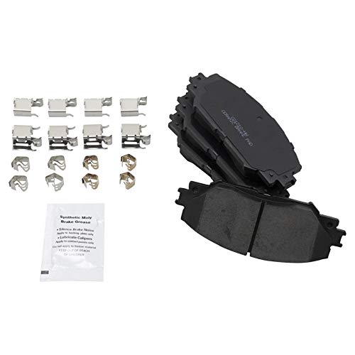 Image of TRQ Performance Front Brake Pad and Rotor Set Ceramic Coated Drilled | For 2009-2010 Pontiac Vibe 2008-2014 Scion xD 2009-2018 Toyota Corolla 2009-2013 Matrix