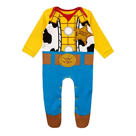 Disney Pijama Entera para Niños Bebés Toy Story Multicolor 9-12 Meses