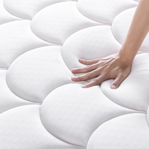 Zinus Hybrid Taschenfederkernmatratze 140x200 cm - Härtegrad H2/H3 - Höhe 25 cm - Kühlende Ergonomische Memory Foam Matratze - Oeko-TEX Zertifiziert - Produziert nach Deutschem Qualitätsstandard