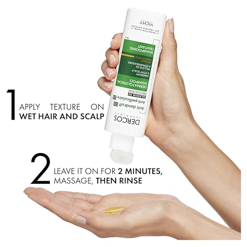 Vichy Dercos Anti-Dandruff Treatment Shampoo for Dry Hair, 200ml