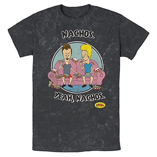 T-shirt Beavis and Butt-Head Nachos idéal pour vos soirées streaming