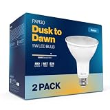 Sunco 2 Pack PAR30 LED Bulbs, Dusk to Dawn Flood...