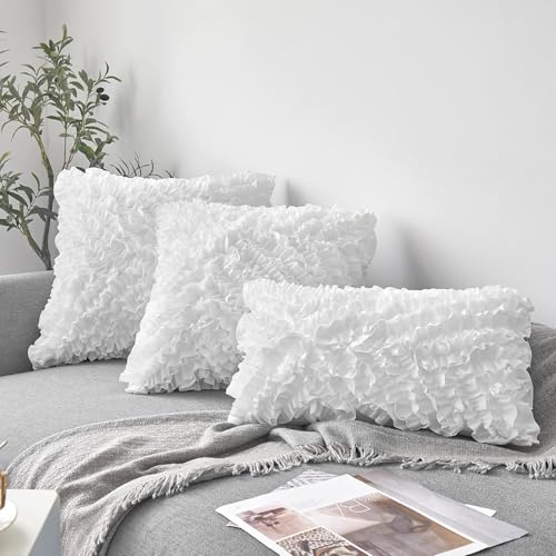 Image of FAVRIQ 14 x 36 Inch Pillow Inserts - Premium Square Interior Sofa Throw Pillow with 100% Cotton Cover - Decorative Pillow Insert - Pack of 1