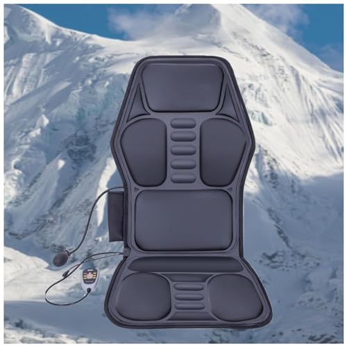 CENAP Sedile Auto Sportivo, Inverno Facile da Usare, Massaggiatore Elettrico Massaggio Cuscino Furgone O Ufficio