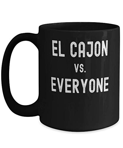 El Cajon vs Everyone Coffee Mug 11oz, black