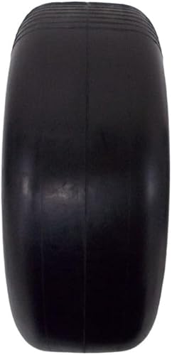 Miniatura 4 de Paquete de 2 unidades de 13 x 5 x 6 pulgadas sin parte delantera plana a prueba de pinchazos se adapta a las cortadoras Toro que coinciden con los