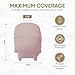 MOZAH Baby Multi-Use Cover: 9-in-1 Baby Car Seat Cover, Nursing Cover, Grocery Cart Cover & More, Breastfeeding Must Haves First Time Mom on Baby Registry (Pale Mauve, Dusty Pink)