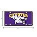 Rico Industries NCAA Kansas Wesleyan Coyotes Metal Auto Tag 6