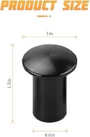 Vista 2 de AICEL Botón de Deriva con Perilla Giratoria, 2 Piezas Cubierta de Emergencia para Mango de Freno de Mano E-Brake, Botón de Bloqueo de Perilla