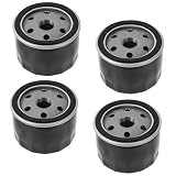 4pcs 49065-0721 Oil Filter Replacement for Kawasaki, Aluminum Small Engine Lawn Mower Filter High