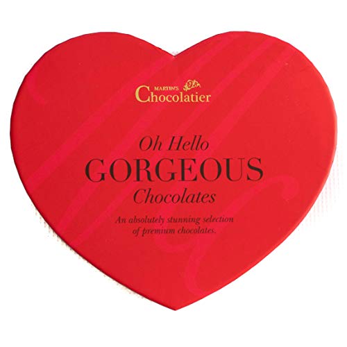 Martin's Chocolatier Chocolade van de luxe - in een Heart Shaped Box Chocolate Gift (Red) - Afbeelding 5