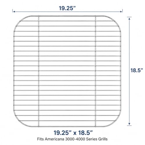 Americana Cooking Grid Replacement for 3000-4000 Grills by HENSITA - Used condition - Image 2