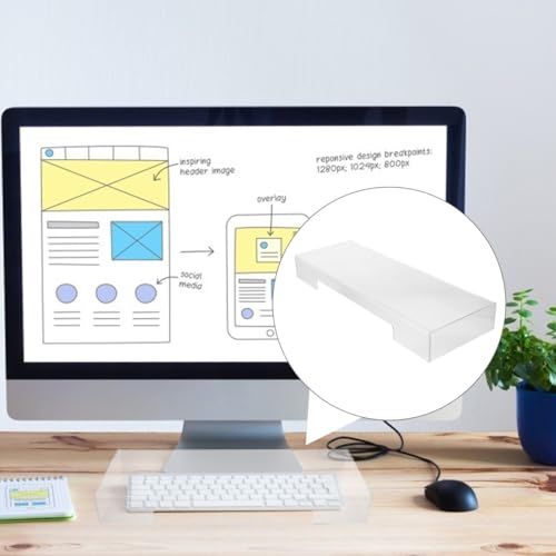 Housse clavier en acrylique transparent de haute qualité pour préserver vos 104 touches