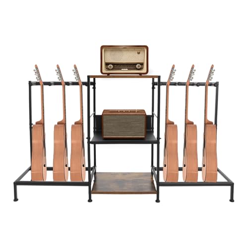 Support de guitare à 3 étages pour studio et maison organisée - 6