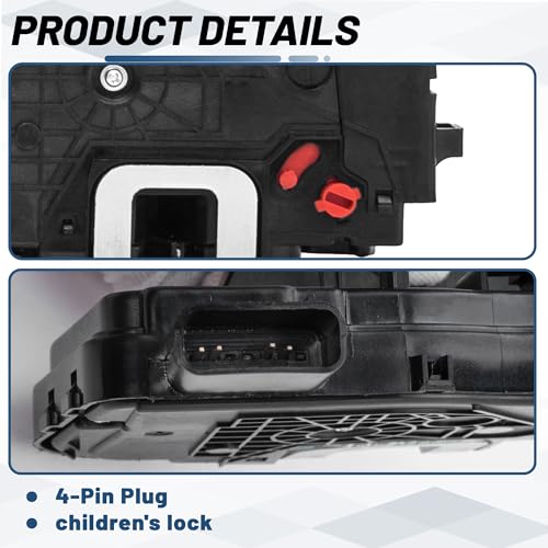 Image of KELOKE Door Latch Lock Actuator for Kia, Rear Left | Sportage 2011 - 2016, Driver Side, Replace# 814103W000 81410-3W000