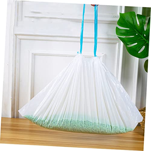 GANAZONO Sacos De Embalagem 8 Rolos Saco Para Limpeza De Caixa De Areia Para Gatos Gatilho Caixas De