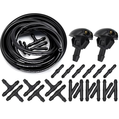 車フロントワイパーノズル Compatible With For Frontier D22 1998-2004 For Pulsar N15 N16 1995-2005 For Pathfinder For R50 1995-2004 フロントガラスワイパ