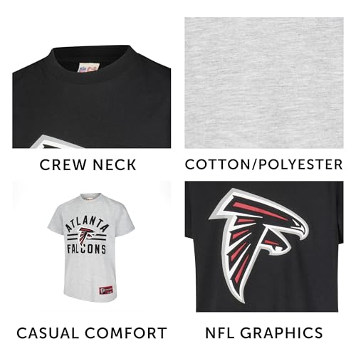 Camisetas NFL para niños pack de 2 prendas oficiales Ultra Game de tejido suave 5