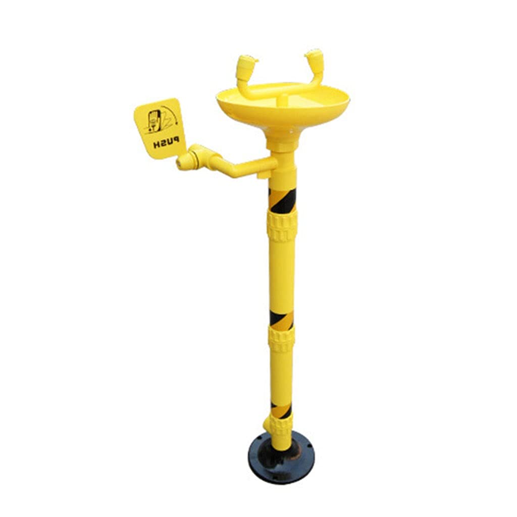 ZTCHSENZT Safety Eyewash,Abs Eyewash, Vertical Type Emergency Eye Wash Safe Cleaning Equipment For Factory Power Station Chemical