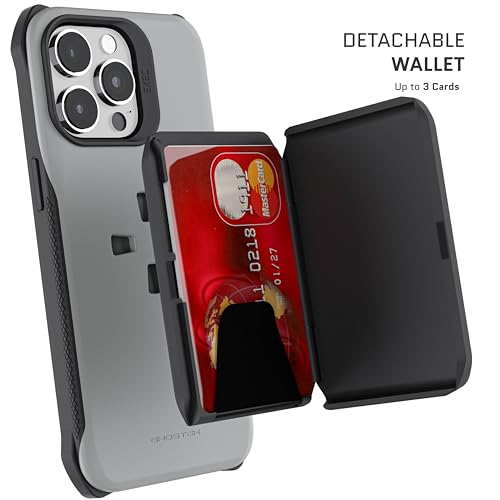 Funda tarjetero iPhone 15 Pro Max Ghostek para viajar sin cartera 3