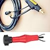 MIG Nozzle Cleaner Arc Welding Torch Tip Shroud Reamer for Gas Shielded Welding Accessory