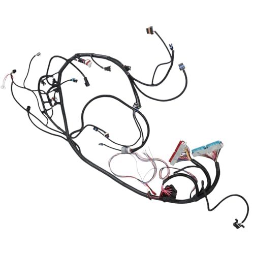 Aspaton LS Standalone Wiring Harness with 4L80E DBC Strap Compatible with LS1 Vortec 4.8L 5.3L 6.0L 1997-2006 Driven by Cable Independent Harness