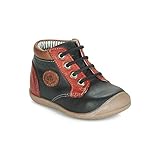 chaussures catimini , , , , Baskets montantes Catimini Raymond Baskets Mode Garcons VTU Noir-Rouge DPF/Kimbo - 19 - Baskets Montantes