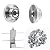 Muzata Cable Railing Protective Protector Plug Insert Sleeves Grommet T316 Stainless Steel for 1/8" Wire Rope Metal Posts, Deck, Balustrade, Marine Grade 40Pack CR72, Series CD1 CD2 CP1