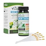 Viva Test Boden-pH-Test-Set – 100 Stück 3,5–9,0 Bereich Boden-pH-Tester, idealer Pflanzenbewässerungsanzeiger, Pflanzenmarkierungen – einfach zu bedienen und genaue Ergebnisse – geeignet für Obst und