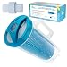U.S. Pool Supply Professional in-line Pool Leaf Canister with Large Mesh Bag