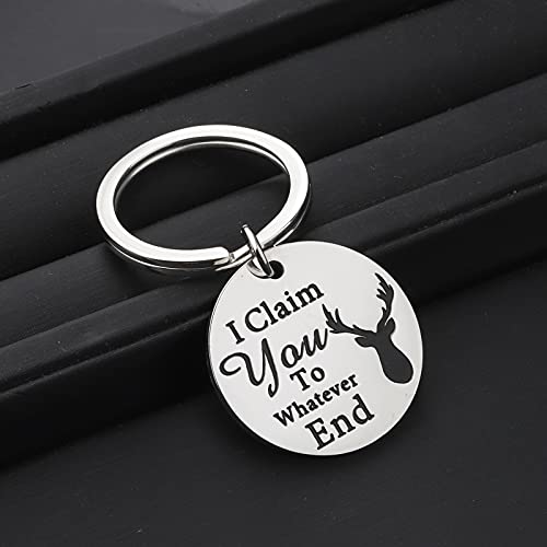 FAADBUK Book inspired Gift I Claim You to Whatever End Book Lover Gift4